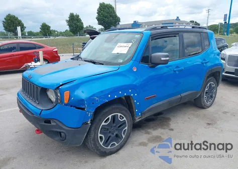 2015 Jeep Renegade Trailhawk z USA, uszkodzony, nr VIN ZACCJBCT0FPB54495